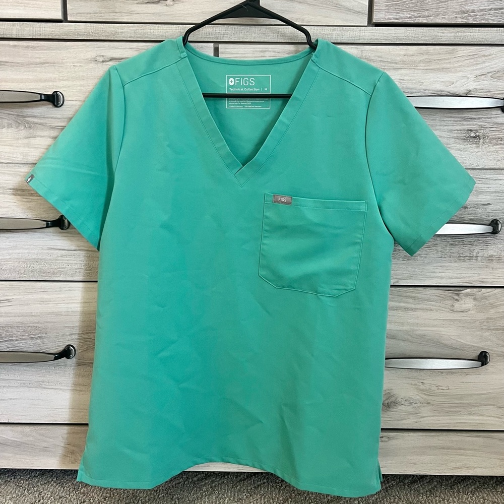 FIGS SURGICAL GREEN CATARINA TOP